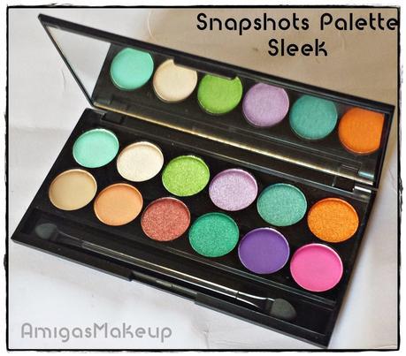 Snapshot Palette Sleek, comienzo con tonalidades primaverales.