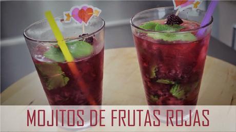 Video: Mojito de frutas rojas (sin alcohol)