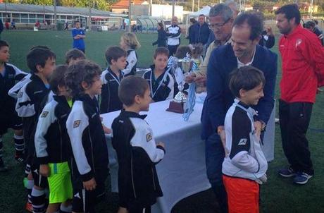 La EF Portero 2000 ganó el Torneo Prebenjamín Cidade de Vilagarcía