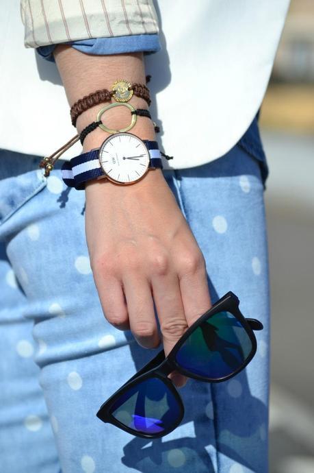 Casual with polka dots