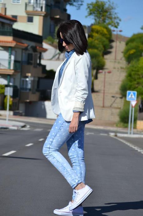 Casual with polka dots