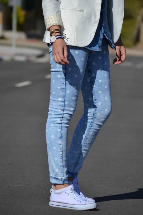 Casual with polka dots