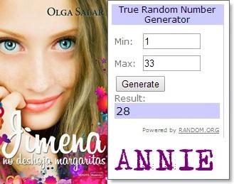 Resultado sorteo Rosa Pastel