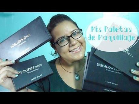 Mis paletas de maquillaje
