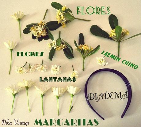 Diy... diadema de flores