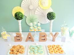 Lindas mesas decoradas para baby shower