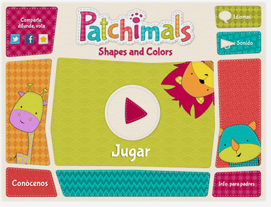 App para niños pequeños: Formas y colores