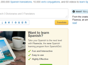 Sitio aplicación traducción aprendizaje inglés