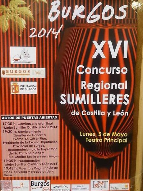 Cartel Concurso Regional de Sumilleres 2014