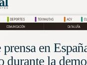 Peligra libertad prensa España