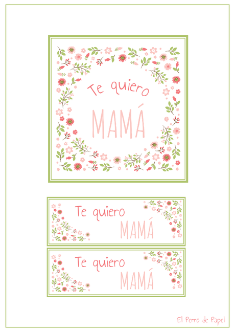 Tarjetas de flores para Mamá