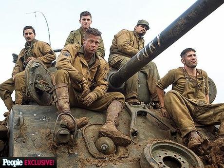 Brad Pitt tiene un tanque en las nuevas imágenes de 'Fury'