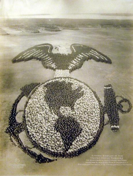 La insignia de los marines de Estados Unidos