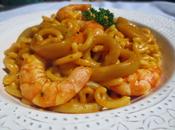 Fideuá calamares