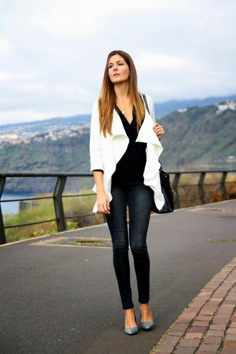 White Cardigan