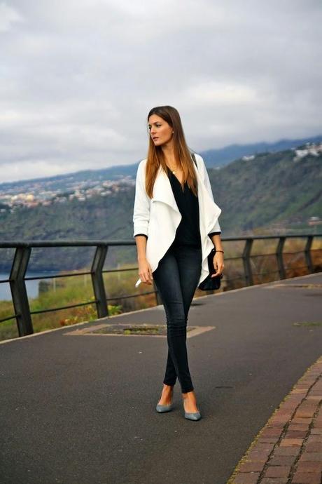 White Cardigan