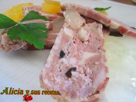 FIAMBRE DE TERNERA AL HORNO