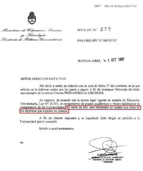 Oigase bien, Cristina Kirchner NO es abogada!