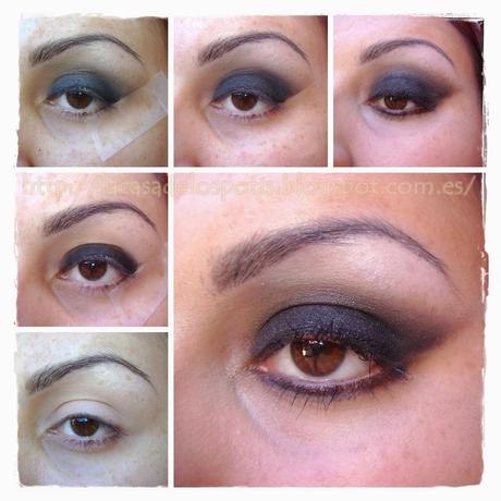 MAQUILLAJE AHUMADO CON PIGMENTO ANTIQ