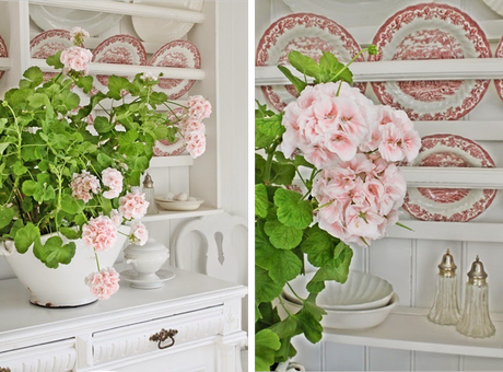 RINCONES SHABBY CHIC ADORNADOS CON FLORES.