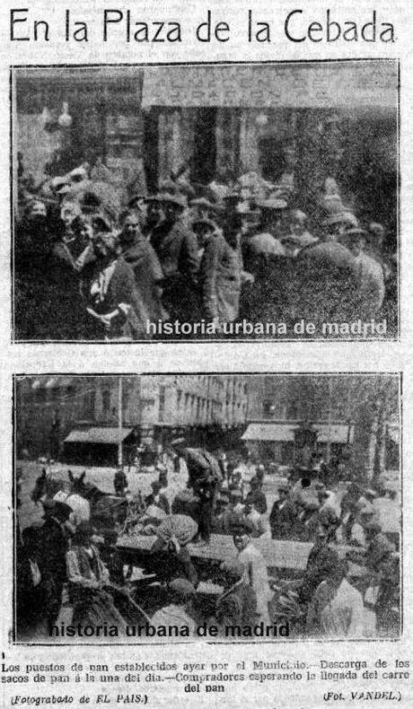 Fiesta del Trabajo. Madrid, 1º de mayo de 1914