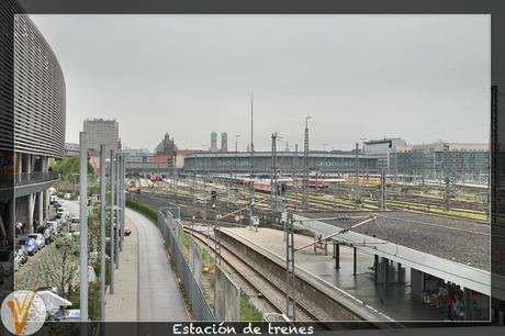 Estación de trenes desde afuera