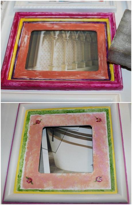 Diy: Modificar un marco de fotos multiple