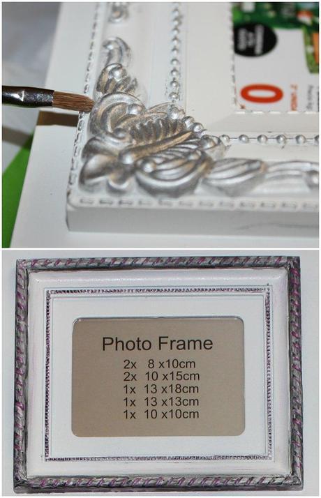 Diy: Modificar un marco de fotos multiple Diy: Modificar un marco de fotos multiple