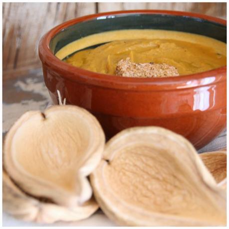 Crema especiada de lentejas rojas