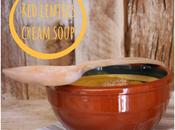 Crema especiada lentejas rojas