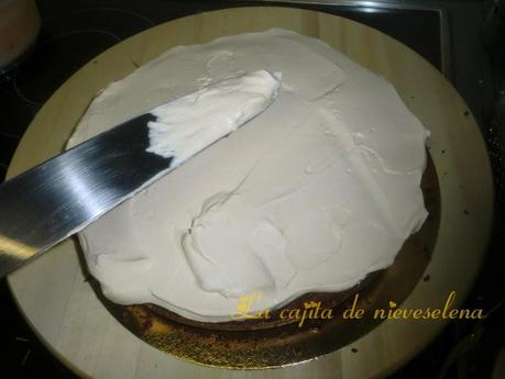 Tarta de dulce de leche y chocolate