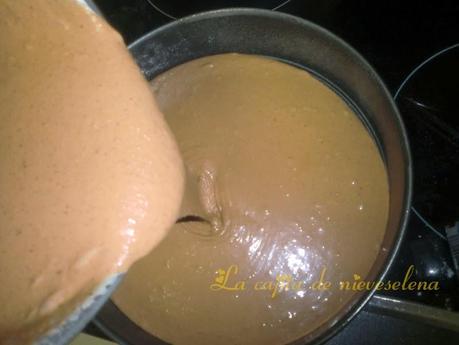 Tarta de dulce de leche y chocolate