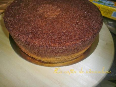 Tarta de dulce de leche y chocolate