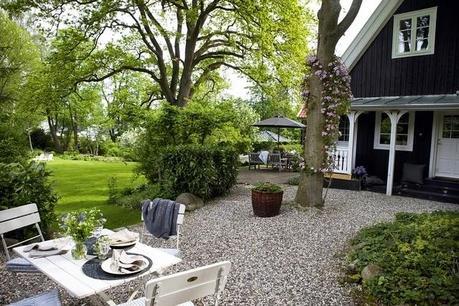 Vivir en una casa de campo con mucho estilo