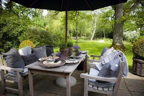 Vivir en una casa de campo con mucho estilo