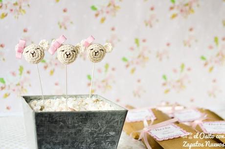 agujones osito amigurumi regalo bautizo packaging personalizado