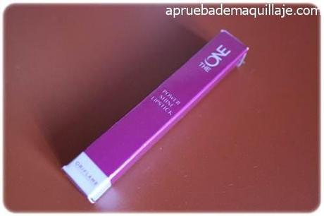  barra de labios The One Power Shine de Oriflame tono cocoa burst