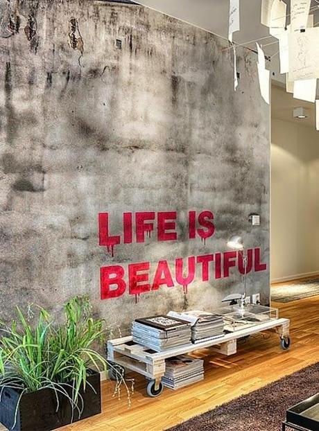 Quiero una pared de cemento (falso) | I want a (faux) concrete wall