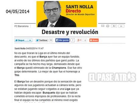 La prensa catalana este fin de semana