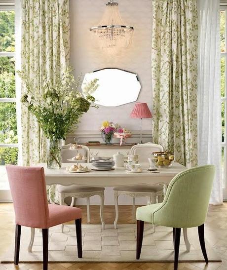 Decoración primaveral con Laura Ashley