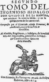 Quijote+avellaneda+cervantes+apocrifo