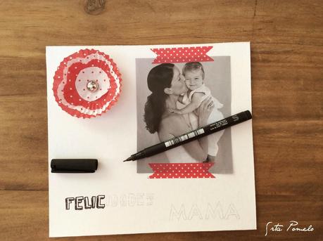 DIY: tarjeta de felicitación para el día de la madre.