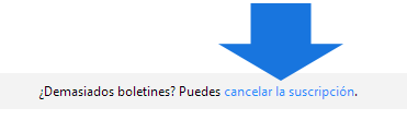 Como cancelar suscripciones (Boletines) Correos