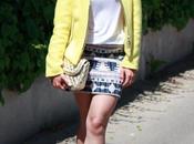 Outfit: Yellow blazer