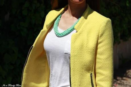 TRINI BLAZER AMARILLA 7 7