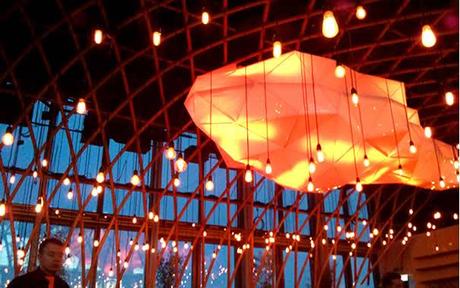 Techo comedor principal SushiSamba