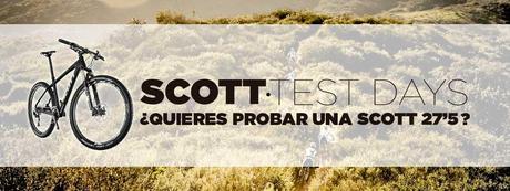 Scott-Test Day, la mejor manera de probar una bicicleta Scott de montaña con ruedas de 27.5” Scott-Test Day, una genial forma de probar una bicicleta Scott con ruedas de 27.5