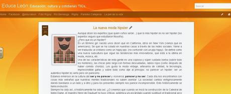 De afición: bloguero