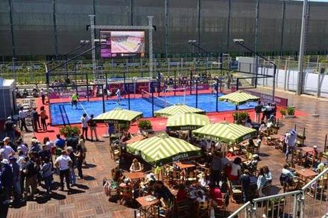 Pista World Padel Tour en la Mutua Madrid Open