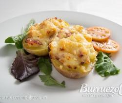 patatas asadas rellenas al horno